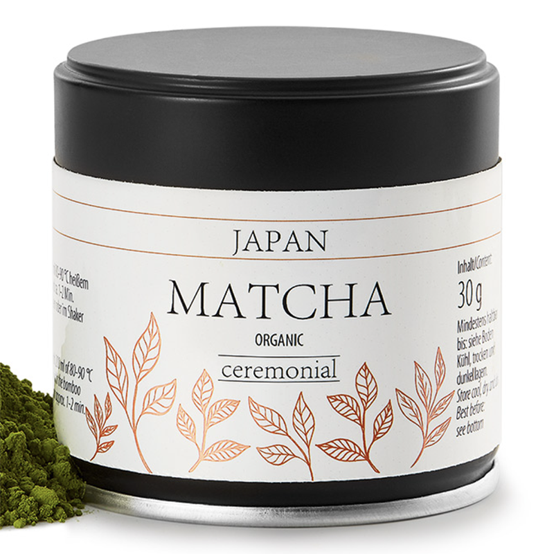 japan ceremonial matcha organic 30g tin